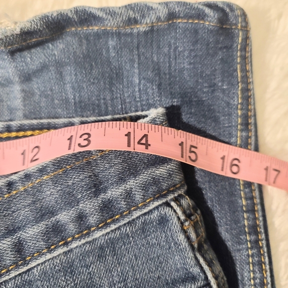 GAP Ultra Low Rise Bootcut Jeans Size 4 Long - Picture 4 of 9